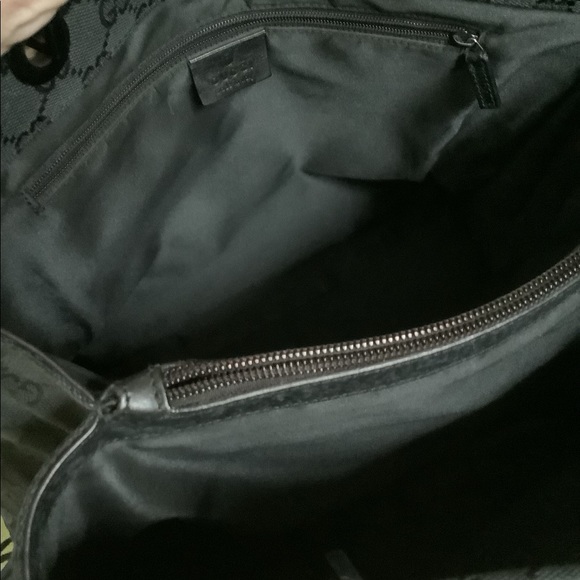 Authentic GUCCI BAMBOO canvas tote bag🎋🎋FREE SHIP❣️ - Picture 12 of 16